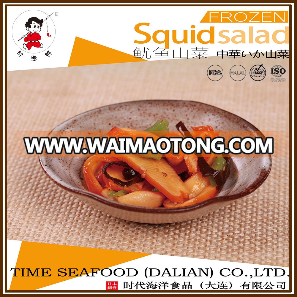 Frozen Seasoned Squid Salad